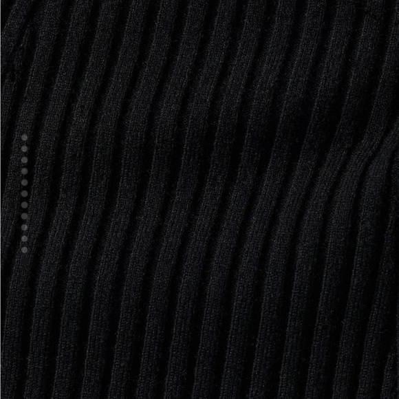 NWT MANGO ribbed knit dress black size MEDIUM - Picture 2 of 11